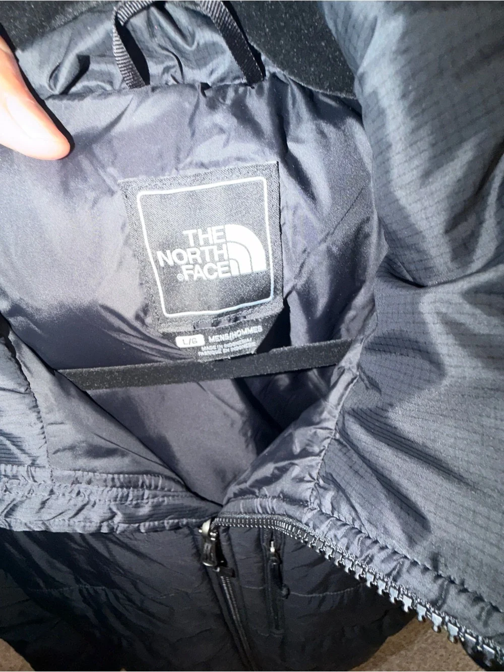 The North Face Men’s Black Quilted Puffer Jacket
